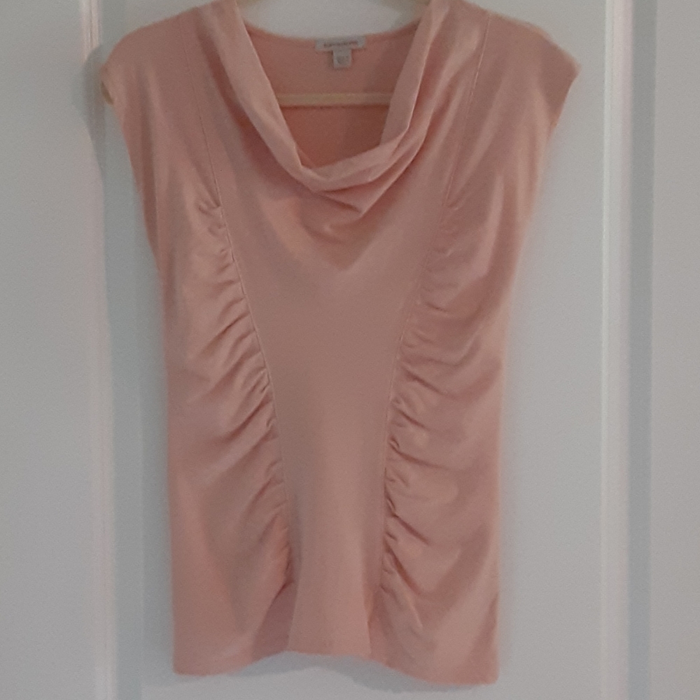 Pretty peach like new top.  Smoke/pet free home.